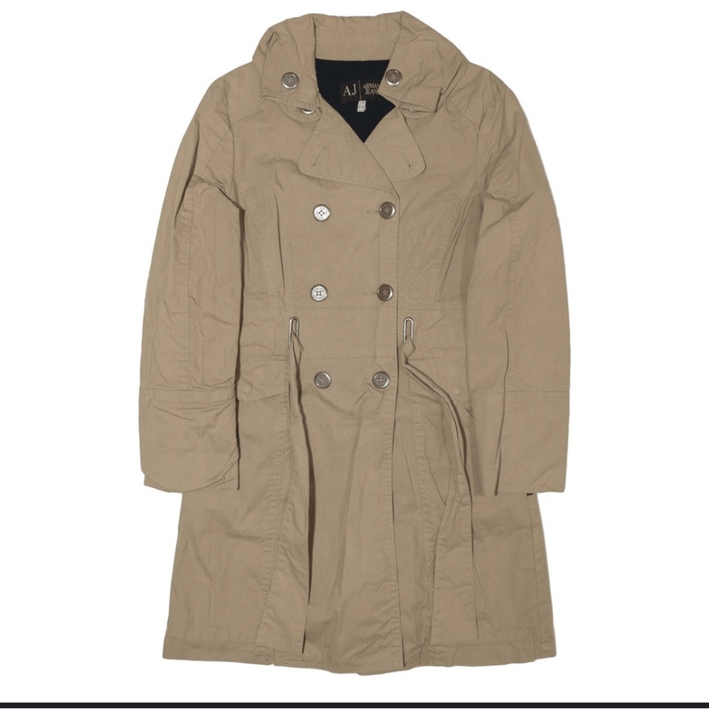 Armani Jeans Trench with wool lining
